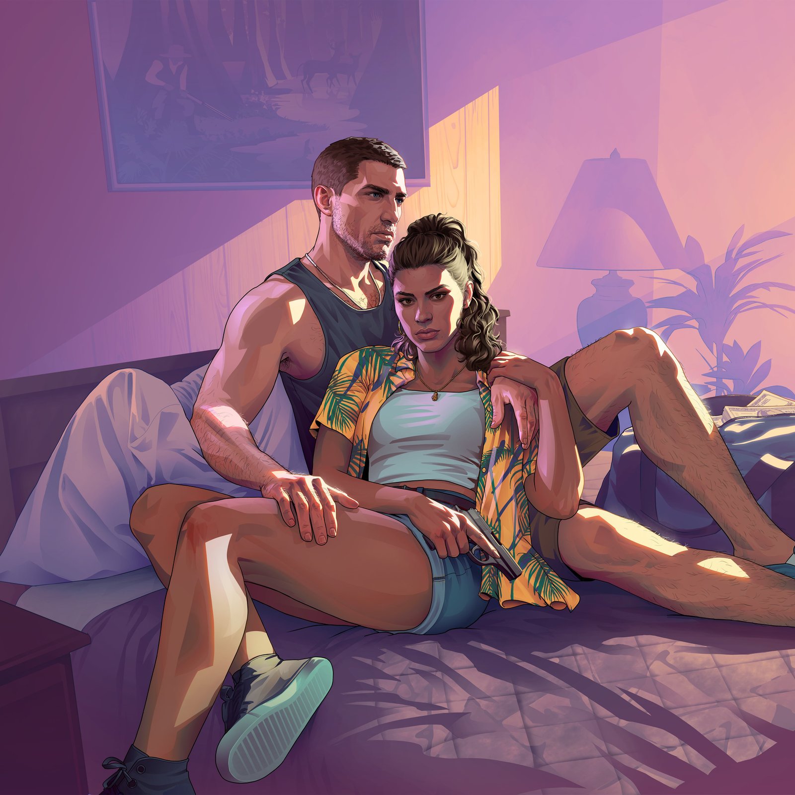 Motel artwork